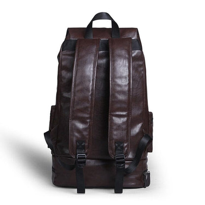 Sac à Dos Vintage Homme - Compartiment Chaussures & USB – vue 3 – Yokabag