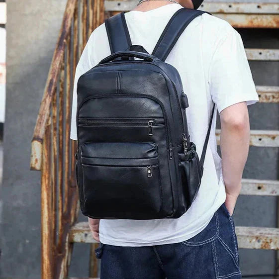 Sac à Dos Vintage pour Homme - Édition Voyage Camel – vue 2 – Yokabag