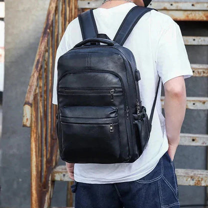 Sac à Dos Vintage pour Homme - Édition Voyage Camel – vue 2 – Yokabag