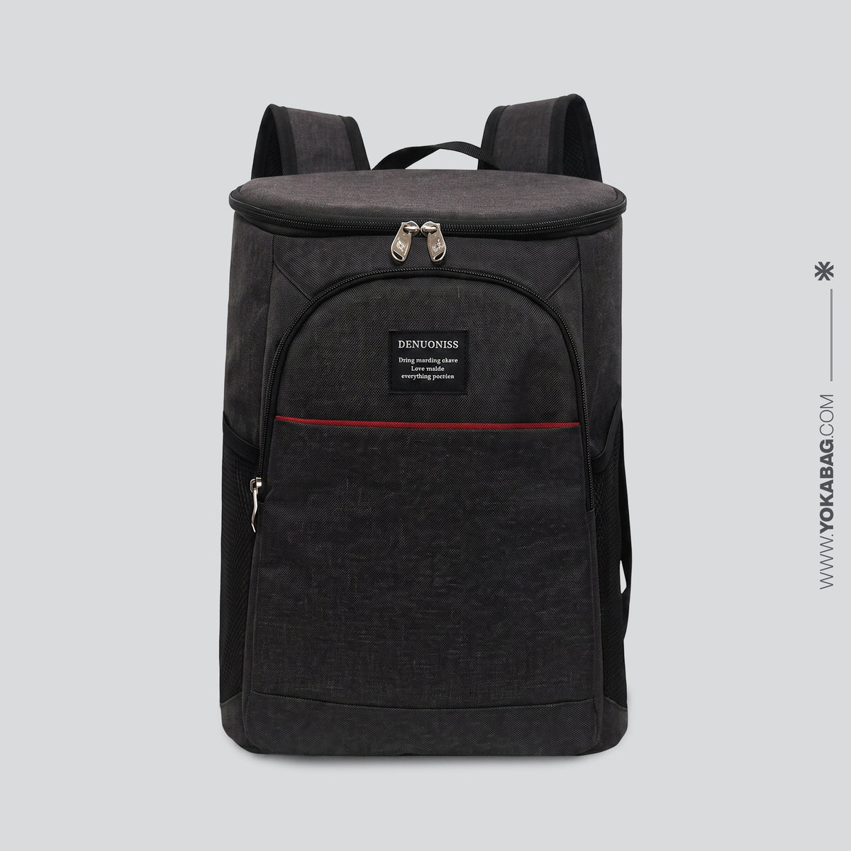 Sac à Dos Isotherme - Pique-Nique Adventure 20L Gris – vue 3 – Yokabag