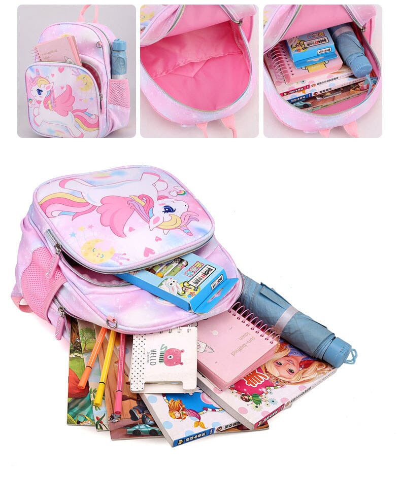 Sac à Dos Licorne Voyage Kawaii – vue 3 – Yokabag