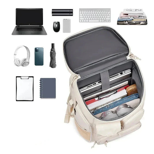 Sac à Dos Voyage pour Ordinateur 17 Pouces Noir – vue 2 – Yokabag