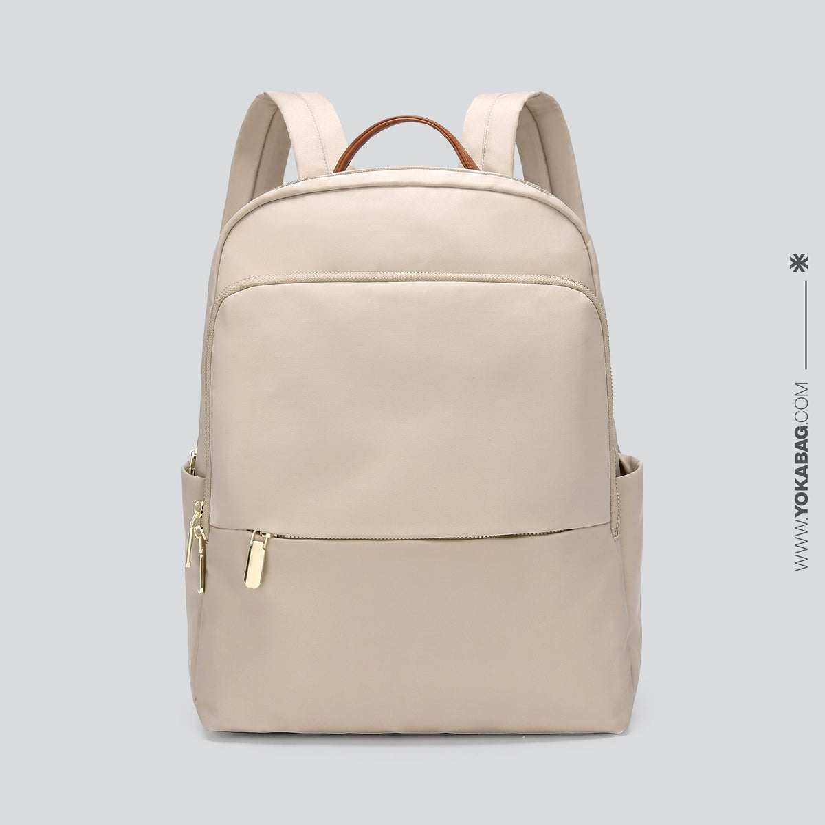 Sac à Dos Voyage Femme pour Ordinateur 14 Pouces Anthracite – vue 3 – Yokabag