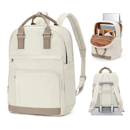Sac à Dos Ordinateur Femme pour Voyager (15.6 Pouces)