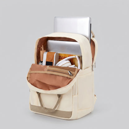 Sac à Dos Ordinateur Femme pour Voyager (15.6 Pouces) Noir – vue 3 – Yokabag