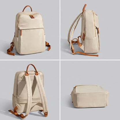 Sac à Dos Ordinateur Femme - pour Voyages (14/16 Pouces) Gris – vue 3 – Yokabag