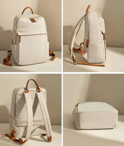 Sac à Dos Ordinateur Femme - pour Voyages (14/16 Pouces) Gris – vue 3 – Yokabag
