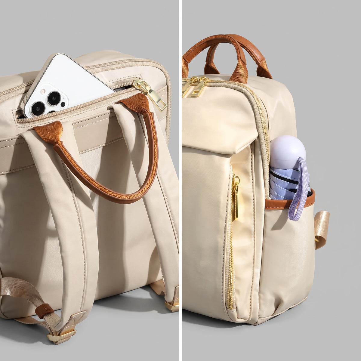Sac à Dos Ordinateur Femme - pour Voyages (14/16 Pouces) – vue 6 – Yokabag
