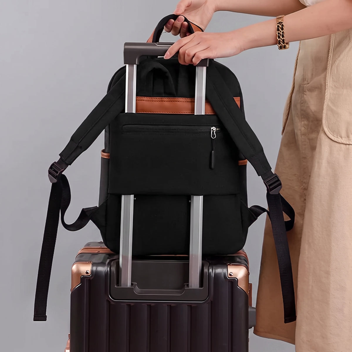 Sac à Dos Voyager pour Femme (16 Pouces) – vue 6 – Yokabag
