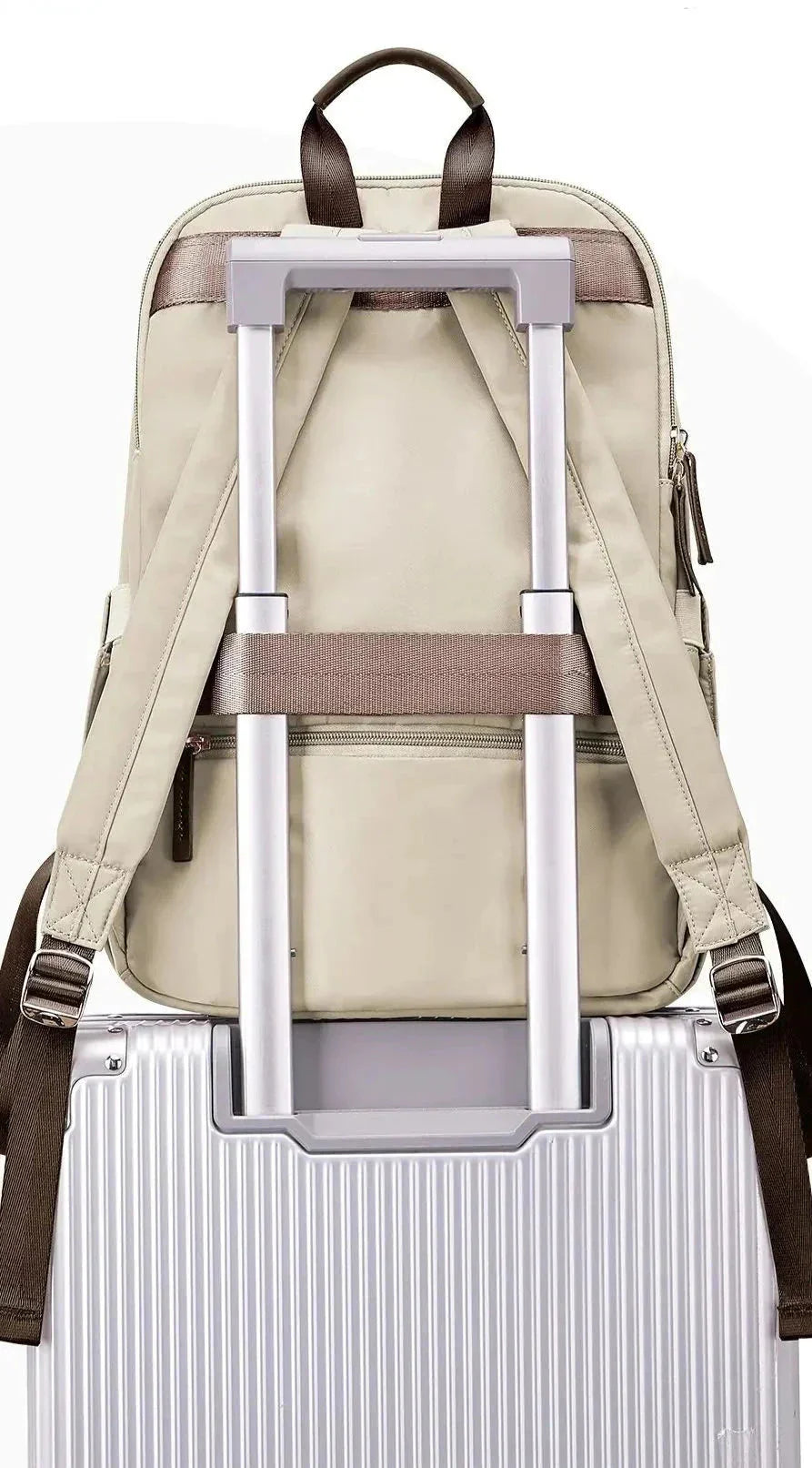 Sac à Dos de Voyage pour Femme (15.6 Pouces) Noir – vue 3 – Yokabag