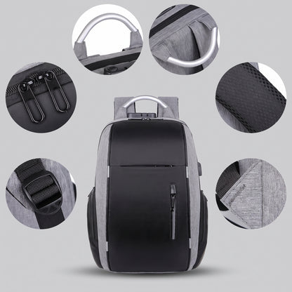 Sac à Dos Ordinateur Homme Sécurisé (15.6) voyages – vue 7 – Yokabag
