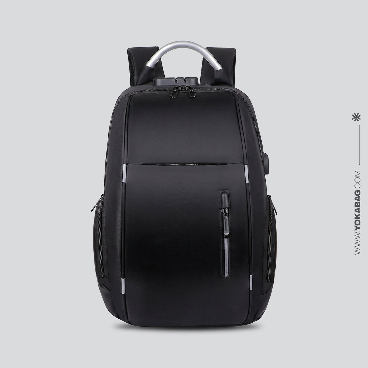 Sac à Dos Ordinateur Homme Sécurisé (15.6) voyages – vue 14 – Yokabag