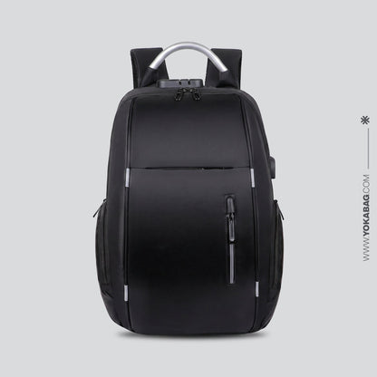 Sac à Dos Ordinateur Homme Sécurisé (15.6) voyages – vue 14 – Yokabag