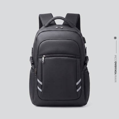Sac à Dos Ordinateur Portable Homme - Voyage Connecté (15.6 Pouces)