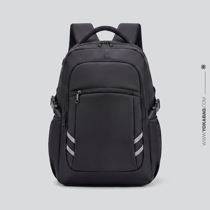 Sac à Dos Ordinateur Portable Homme Bleu Marine – vue 2 – Yokabag