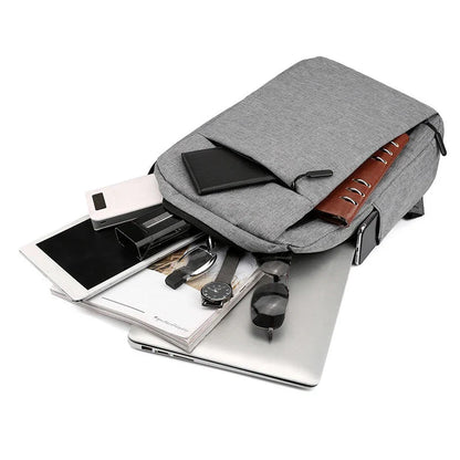 Sac à Dos PC Portable 15.6 Voyage Rouge – vue 4 – Yokabag