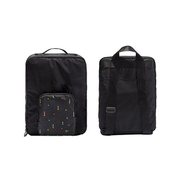 Sac à Dos Pliable Voyage Urbain Bleu Marine – vue 2 – Yokabag