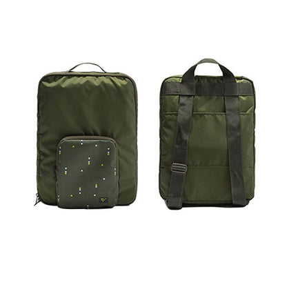 Sac à Dos Pliable Voyage Urbain Rose – vue 4 – Yokabag