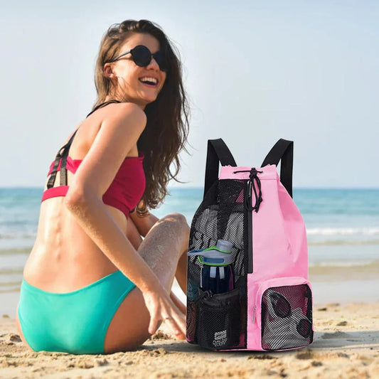 Sac à Dos Voyage Plage & Piscine Gris – vue 2 – Yokabag