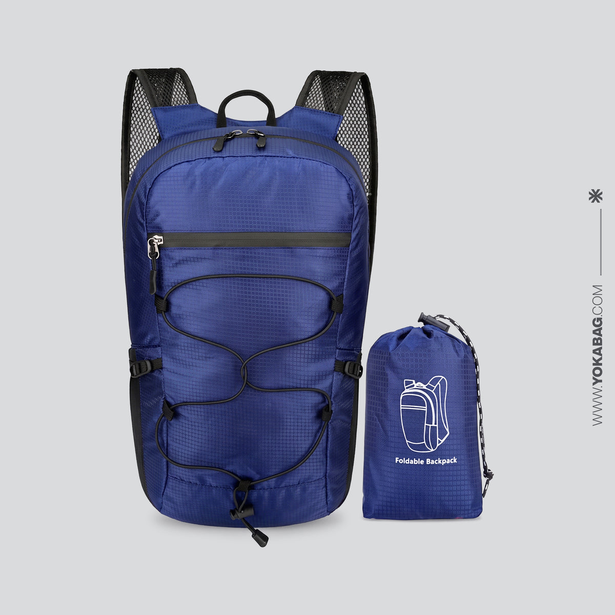 Sac à Dos Pliable et Imperméable 20L - Collection Voyage – vue 8 – Yokabag