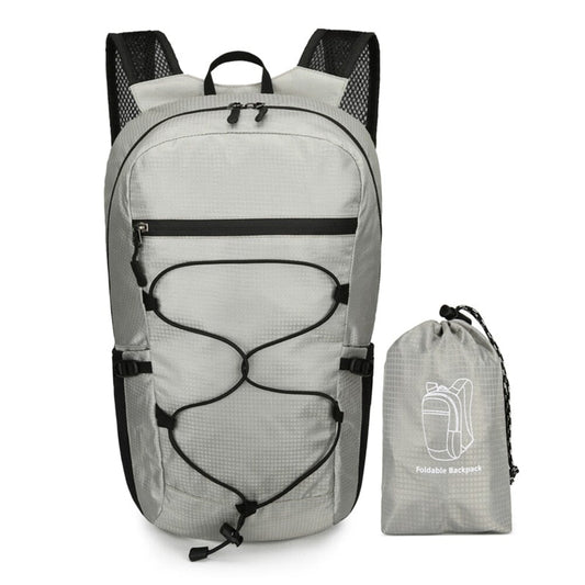 Sac à Dos Pliable et Imperméable 20L - Collection Voyage Noir – vue 2 – Yokabag