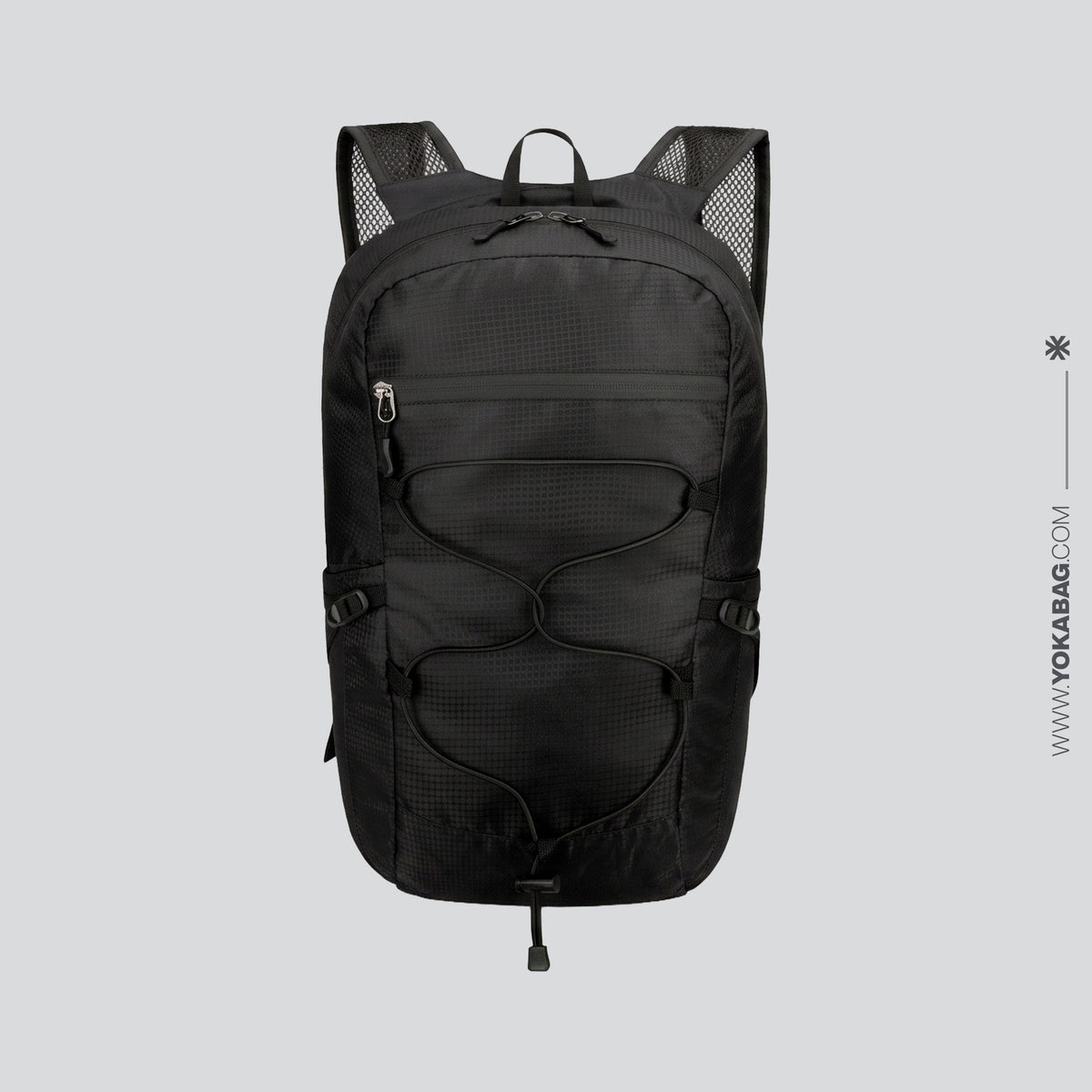 Sac à Dos Pliable et Imperméable 20L - Collection Voyage Bleu Marine – vue 5 – Yokabag