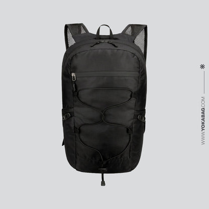 Sac à Dos Pliable et Imperméable 20L - Collection Voyage Bleu Marine – vue 5 – Yokabag