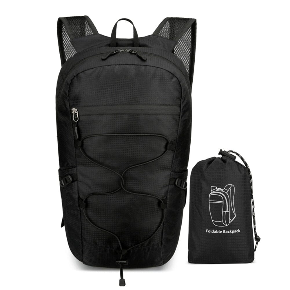 Sac à Dos Pliable et Imperméable 20L - Collection Voyage Bleu Marine – vue 5 – Yokabag