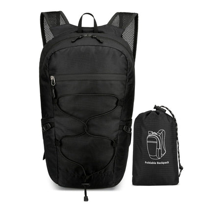 Sac à Dos Pliable et Imperméable 20L - Collection Voyage Bleu Marine – vue 5 – Yokabag