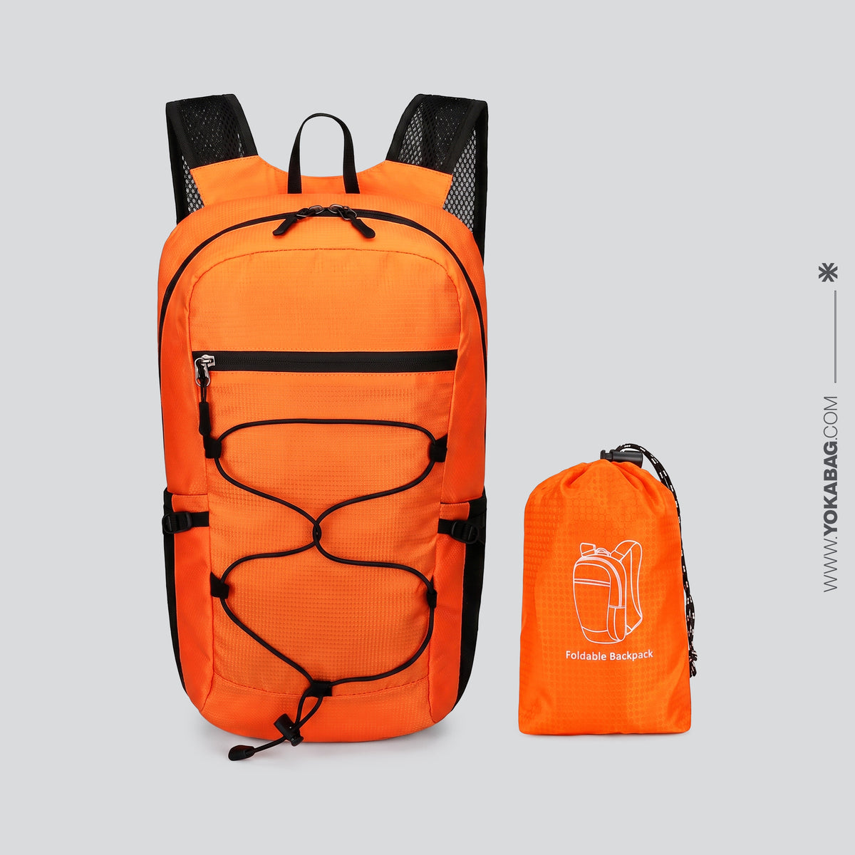 Sac à Dos Pliable et Imperméable 20L - Collection Voyage – vue 9 – Yokabag