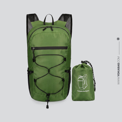 Sac à Dos Pliable et Imperméable 20L - Collection Voyage Violet – vue 6 – Yokabag