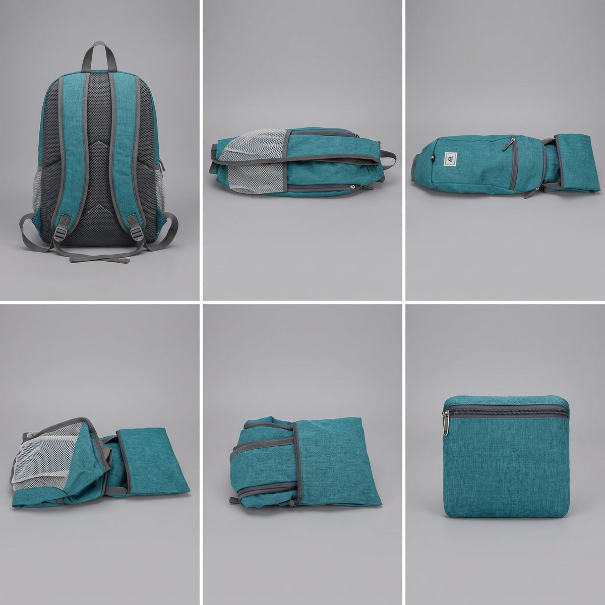 Sac à Dos Pliable pour Voyage - Ultra Léger (20L) Anthracite – vue 4 – Yokabag