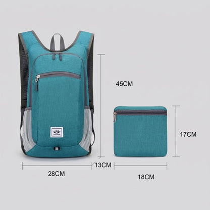 Sac à Dos Pliable pour Voyage - Ultra Léger (20L) Gris – vue 7 – Yokabag