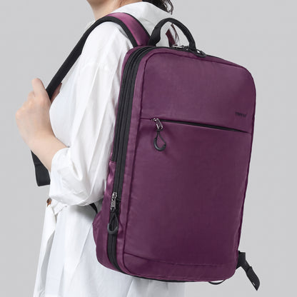 Sac à Dos pour PC Portable Femme 15.6 Pouces Bleu Marine – vue 2 – Yokabag