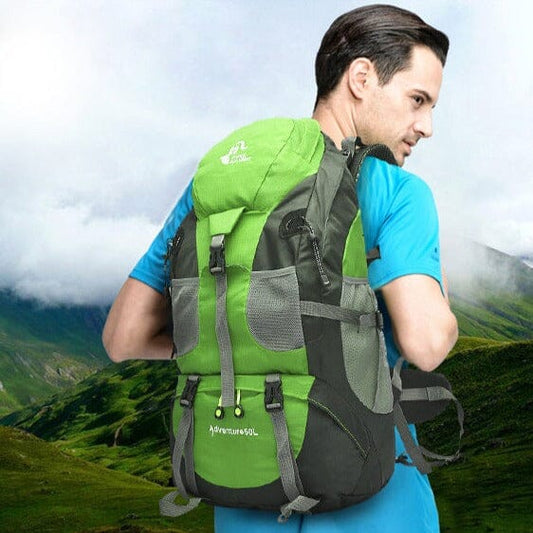 Sac à Dos Randonnée - Exploration (50L) Bleu – vue 2 – Yokabag