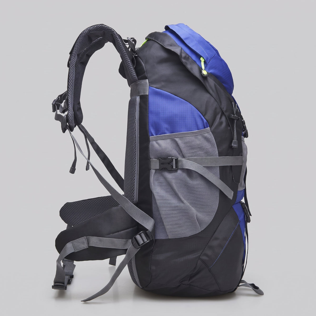 Sac à Dos Randonnée - Exploration (50L) Bleu Ciel – vue 4 – Yokabag