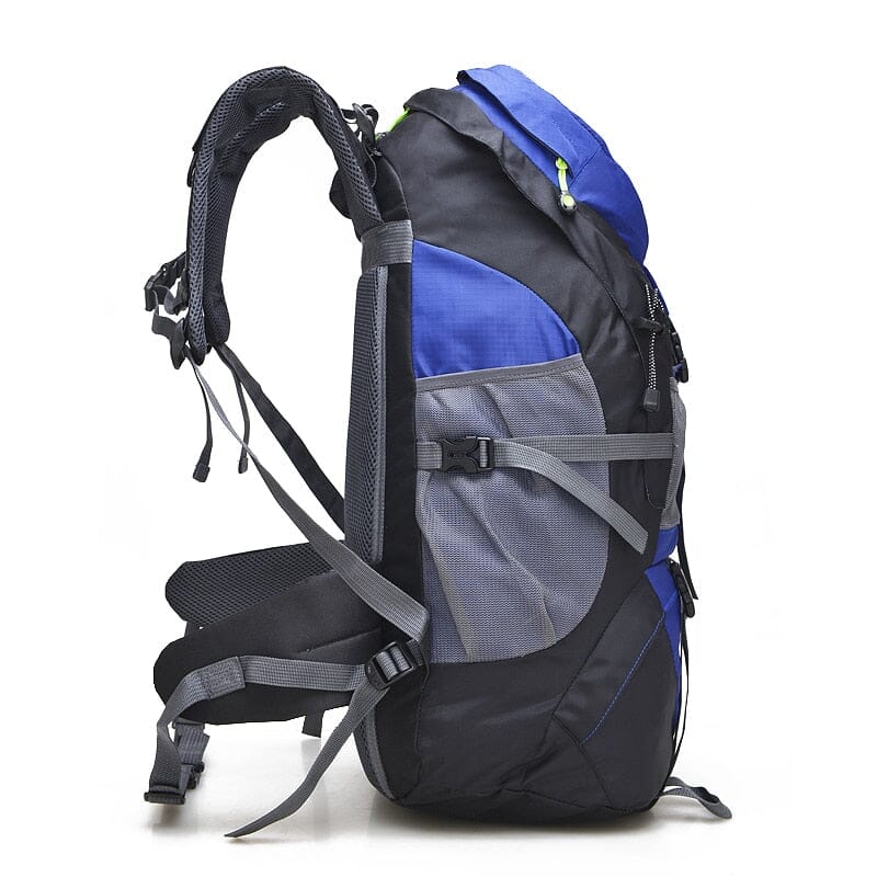 Sac à Dos Randonnée - Exploration (50L) Bleu Ciel – vue 4 – Yokabag