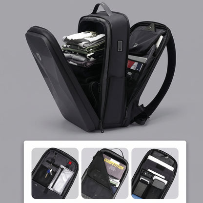 Sac à Dos Voyager Rigide - Sécurisé (USB) – vue 7 – Yokabag