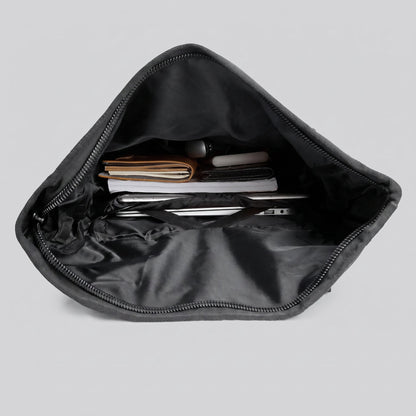 Sac à Dos Roll Top Voyage USB Blue – vue 3 – Yokabag