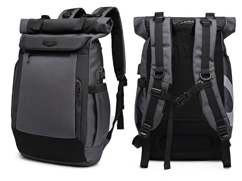 Sac à Dos Roll Top Voyage USB – vue 8 – Yokabag