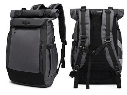 Sac à Dos Roll Top Voyage USB – vue 8 – Yokabag