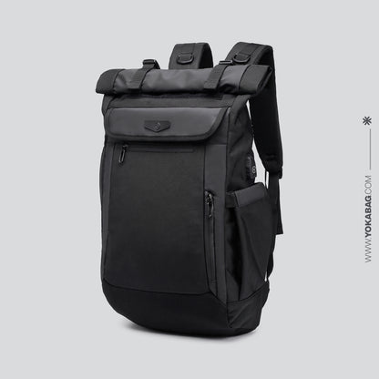 Sac à Dos Roll Top Voyage USB