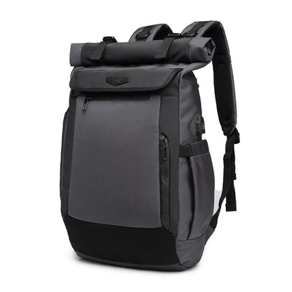 Sac à Dos Roll Top Voyage USB – vue 5 – Yokabag