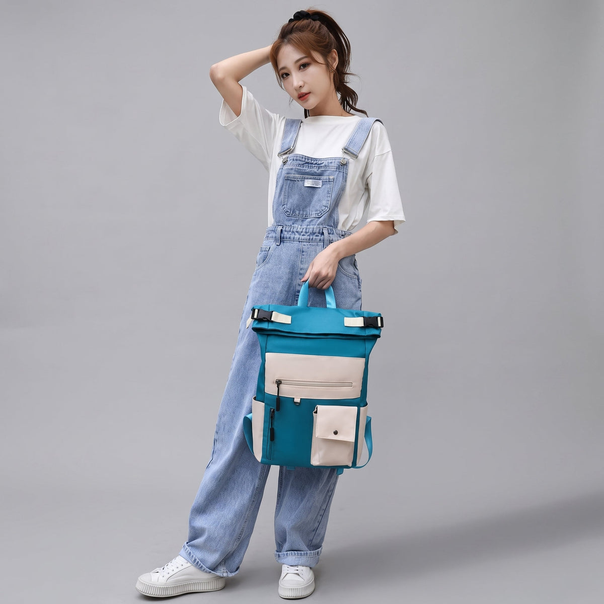 Sac à Dos Roll Top pour Voyageuses – vue 12 – Yokabag
