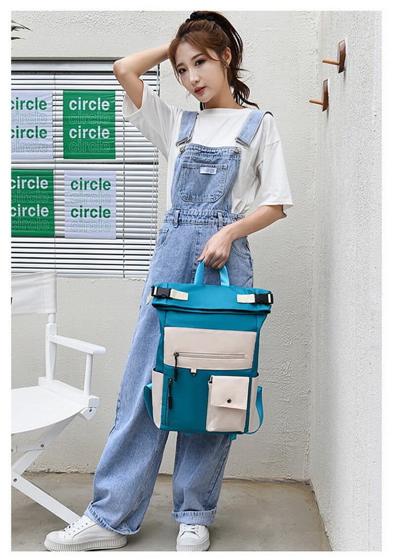 Sac à Dos Roll Top pour Voyageuses – vue 12 – Yokabag
