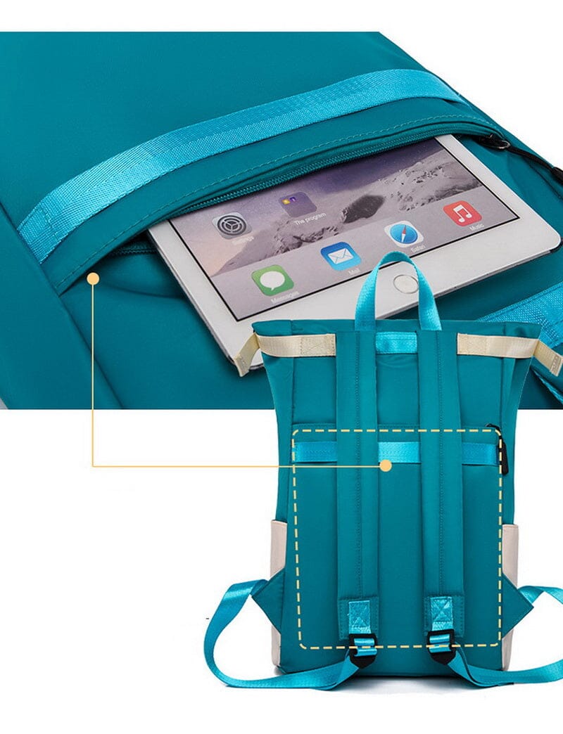 Sac à Dos Roll Top pour Voyageuses – vue 9 – Yokabag