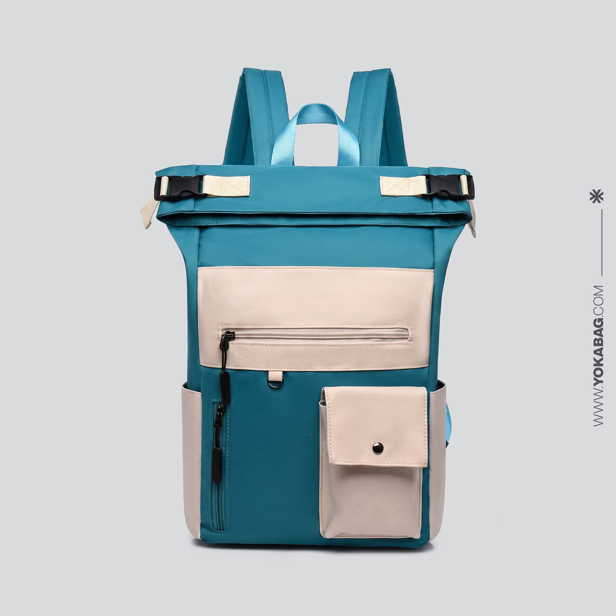 Sac à Dos Roll Top pour Voyageuses