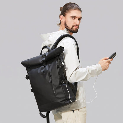Sac à Dos Roll Top Homme - Explorer – vue 3 – Yokabag