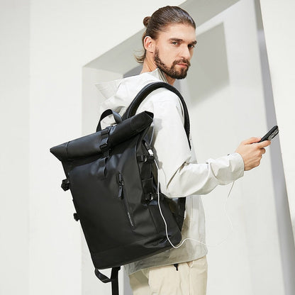 Sac à Dos Roll Top Homme - Explorer – vue 3 – Yokabag