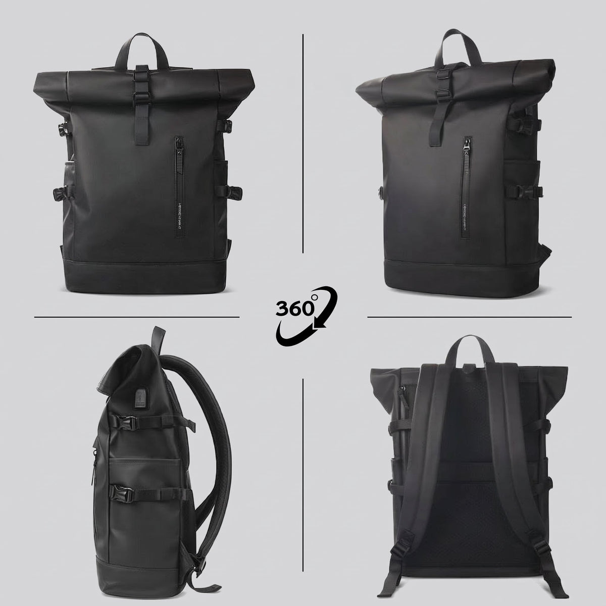 Sac à Dos Roll Top Homme - Explorer – vue 2 – Yokabag